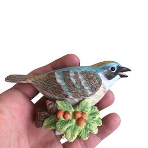 Handcrafted Christmas Ornament Yellow-rumped Warbler